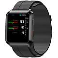 smartwatch con misuratore di ossigeno nel sangue e pressione sanguigna black