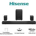 ax5125h soundbar 5. 1. 2 canali wireless dolby digital dolby atmos potenza 500 watt colore nero