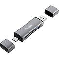 equip lector de tarjetas externo usb 3. 0 doble conexión usb/usb-c