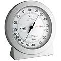precision thermo-hygrometer silver