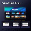 HISENSE smart tv mini led 50" 4k ultra hd 50u79q 144hz-nero