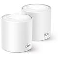 deco x50 (2-pack) dual-band (2. 4 ghz/5 ghz) wi-fi 6 (802. 11ax) bianco 3 interno (deco