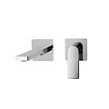 miscelatore ad incasso per lavabo con bocca l. 200 mm serie tango ta105cr70 cromato ottone