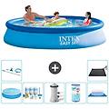 - piscina fuori terra in giro 366x76 cm blu include accessori coordinati a651