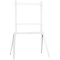 supporto tv in metallo vesa 600x400mm acciaio-alluminio 65-86'' 60kg antiribaltamento