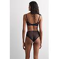 reggiseno triangolo imbottito invisible touch donna nero taglia 4b