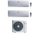climatizzatore dualsplit climavair plus vai 8 7+9 con vaf8-040w2no inverter r-32 wi-fi optional