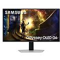 monitor 27 ( oled 2k 1440p qhd 240hz ) odyssey oled g6 pivot silver ls27dg610suxen