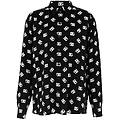 camicia raso logo