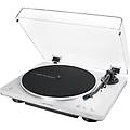 audio-technica at-lp70xbt giradischi automatico bluetooth argento e bianco