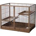 gabbia per piccoli animali étagère unità aggiuntiva l 93 5 x p 63 x h 73 8 cm