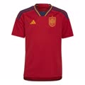 maglia home per bambini spagna 2022/23
