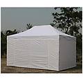 - gazebo prof. 3x4 5 mt pieghevole rapido automatico con set pareti laterali (gaz. bianco + 4