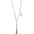 collana argento 925 con pendente donna farfalle gla 240