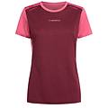 la sportiva - tracer w maglia trail running donna dark red/red xs