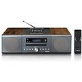 mc-175si set audio da casa microsistema audio per la casa 40 w argento legno