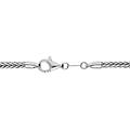 bracciale catena gentleman argento rodiato collezione gentleman bianco