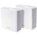 zenwifi xt8 sistema wi-fi 6 mesh tri-band ax6600 confezione da 2 (copertura di oltre 510 m2