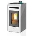 stufa a pellet denia 14c 13 20 kw colore bianco