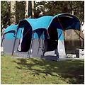 - tenda familiare a tunnel per 8 persone blu impermeabile