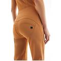 pantaloni wr. up super flare in similpelle lucida lion donna extra large