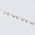 bracciale man code acciaio cubic zirconia collezione man code bianco