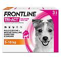 frontline tri-act x3 antiparassitario per cani contro parassiti e insetti volant