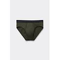 slip in cotone superior uomo verde taglia 3