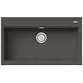 - lavello best 360 keratek plus 86x51 cm 1 vasca colore dove grey 93
