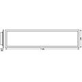 pannello led wifi planon magic bianco 120 cm rgb cct