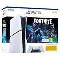 ps5 console 1tb standard slim white cobalt star fortnite bundle ita
