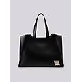borsa shopper con targhetta