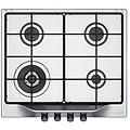 - piano cottura trend line 600 fhtl6043gtcxse a gas 4 fuochi gas colore inox satinato
