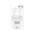 seek con display auricolari wireless bianco