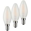 Mullerlicht Led Candela E14 4w 2 700k Set 3x 470lm Satinato
