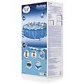 - steel pro 4. 57m x 1. 07m blu telaio rotondo pvc acciaio ce tüv rheinland
