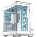 ASUS tuf gaming gt502 horizon tg argb white midi tower bianco (90dc0093-b19010)