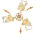 leroy merlin plafoniera rustico lucrezia 3 x e14 bianco