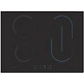 timeless ch74bvt nero da incasso 70 cm ceramica 4 fornello(i) (33801783)