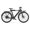 bicicletta elettrica day sport cargo nero 28'' 80km 460wh cinghia portapacchi ap yeep. me