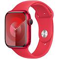 APPLE watch series 9 gps cassa 45m in alluminio (product)red con cinturino sport band (product)red s/m