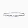 gioielli bracciale tennis uomo con zirconi bianchi tennis club