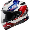 casco nxr 2 capriccio tc-10 rosso blu bianco s