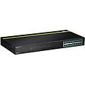 switch tpe-tg160g 16 porte gigabit ethernet poe rack 1u non gestito