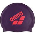 cuffia big logo rosa / viola