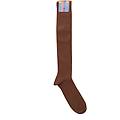 calzino lungo marrone