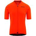 briko. t-shirt per uomo in polyamide variante arancione da ciclismo maglia maniche corte ritiro
