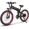 bici elettrica pieghevole lo26 plus da 26 con batteria da 48 v 15 ah