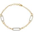 bracciale donna oro giallo bianco gl101272