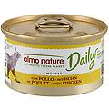 daily 24 x 85 g alimento umido per gatti mousse con pollo